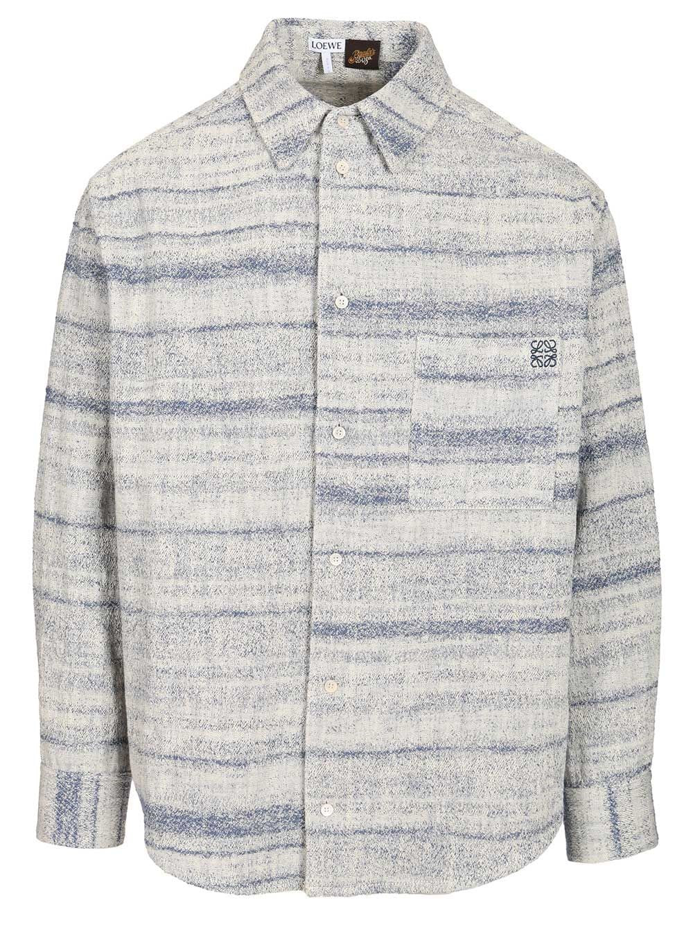 Loewe Paula's Ibiza Men Denim Shirt LOEWE