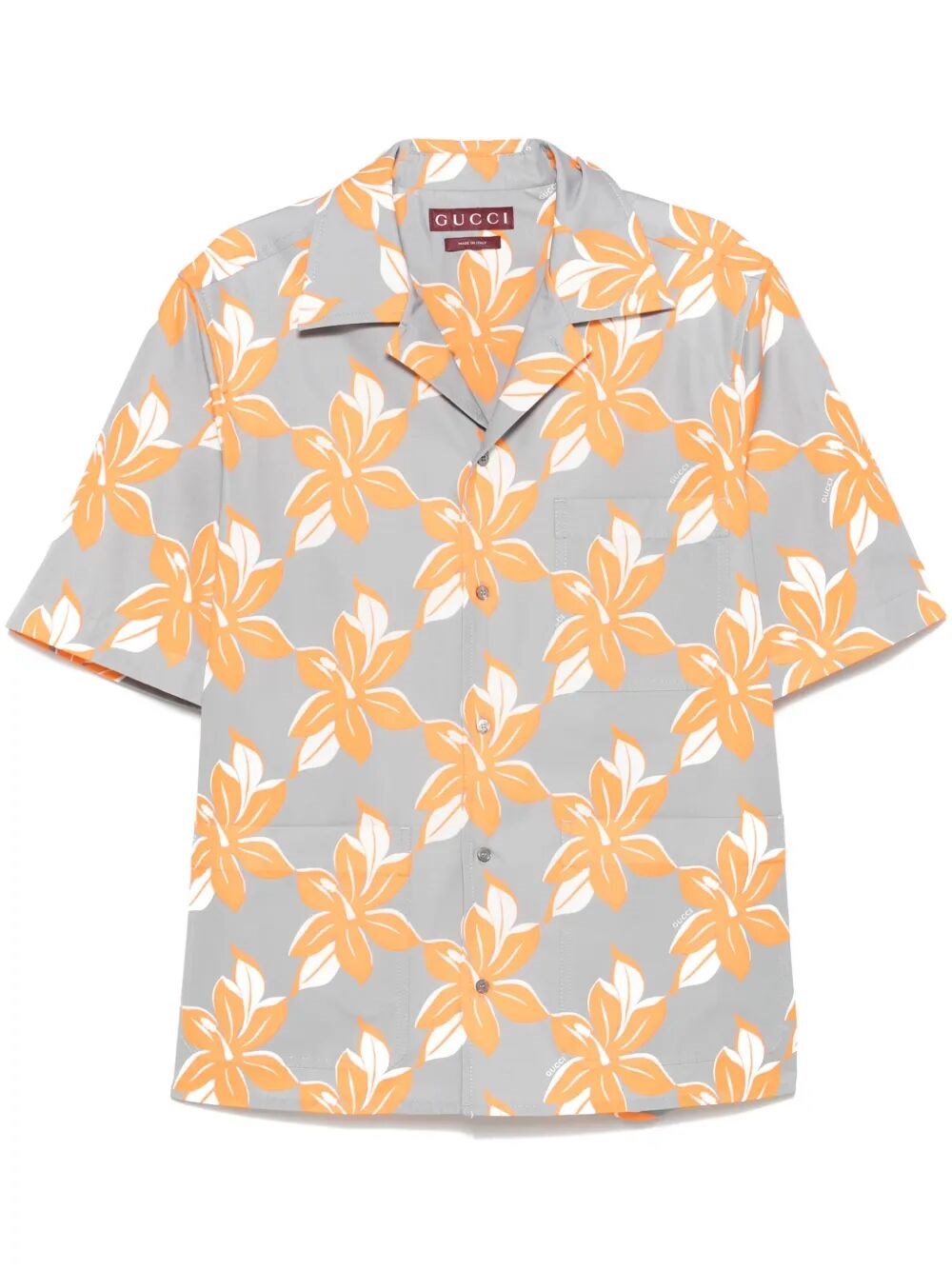 Gucci Men `Twist Fl On Pop` Print Shirt GUCCI