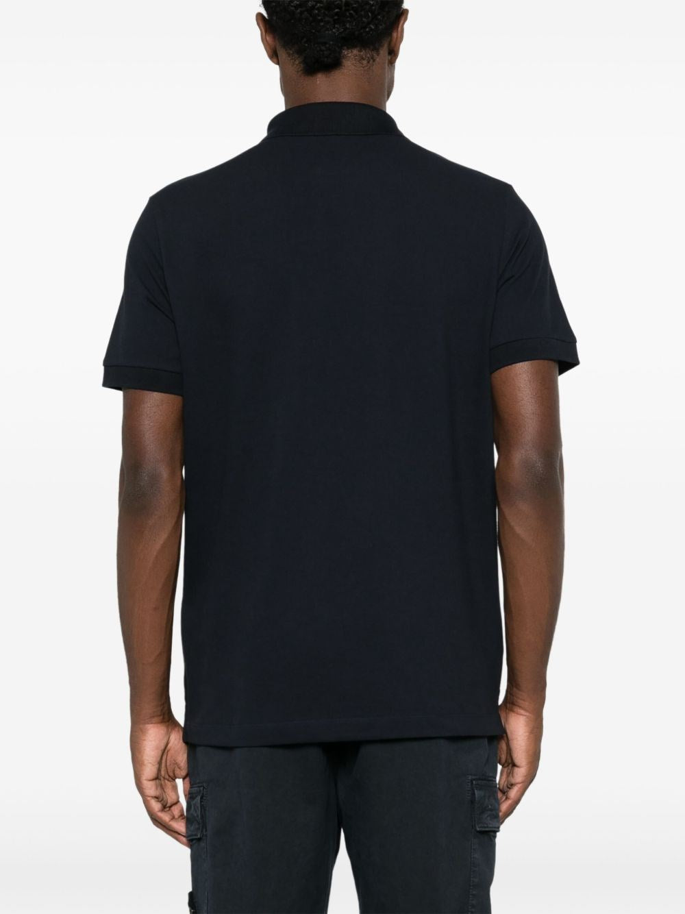 Stone Island Men Cotton Short-Sleeved Polo Shirt STONE ISLAND