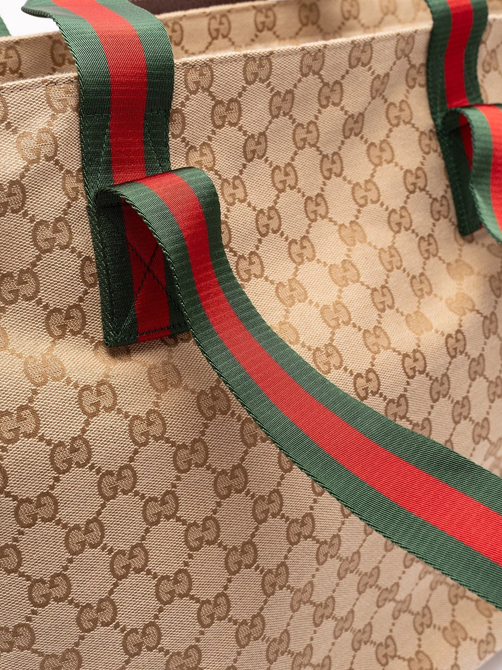Gucci Men `Gg` Canvas Tote Bag GUCCI