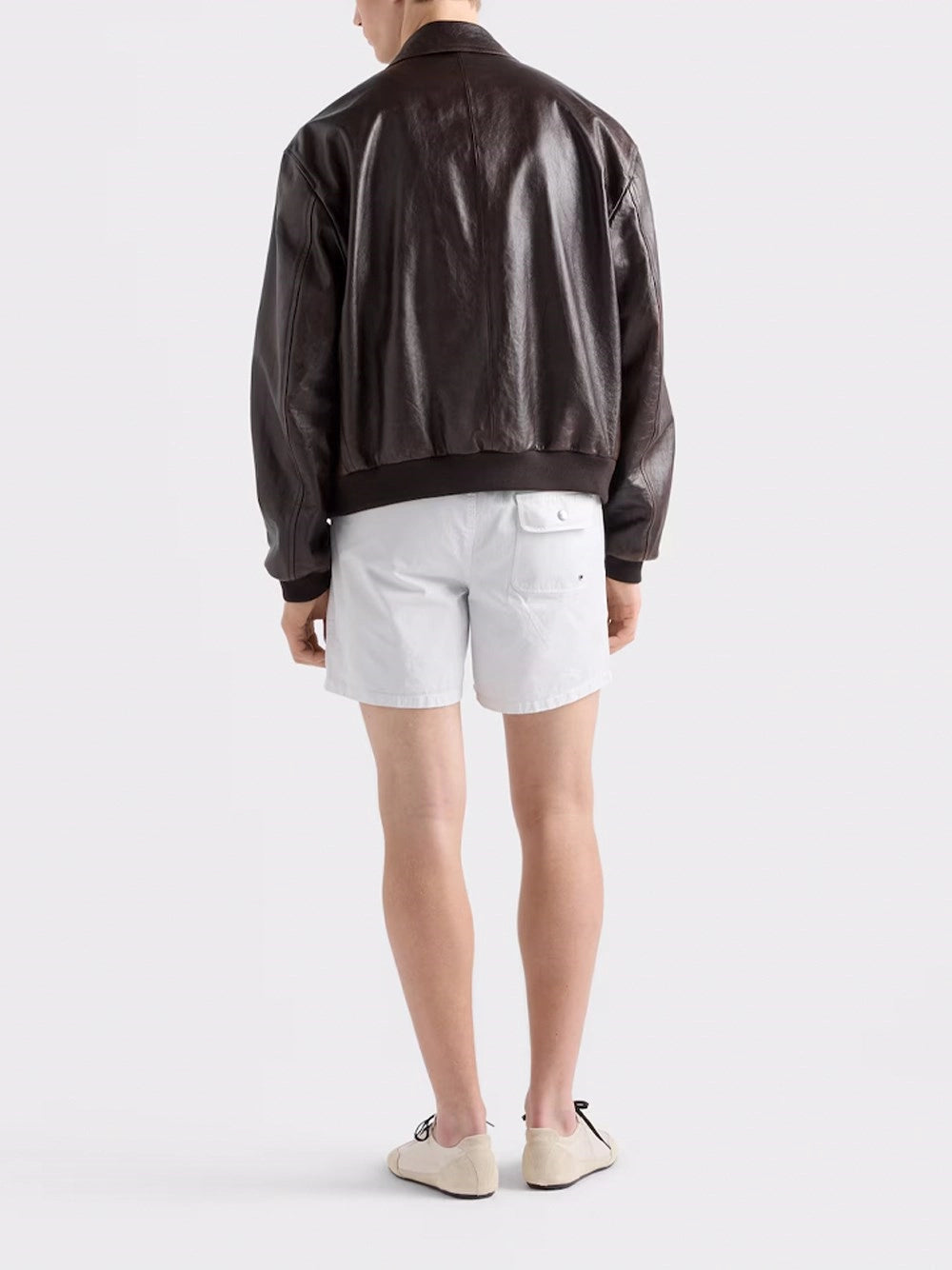 Prada Men Leather Jacket PRADA
