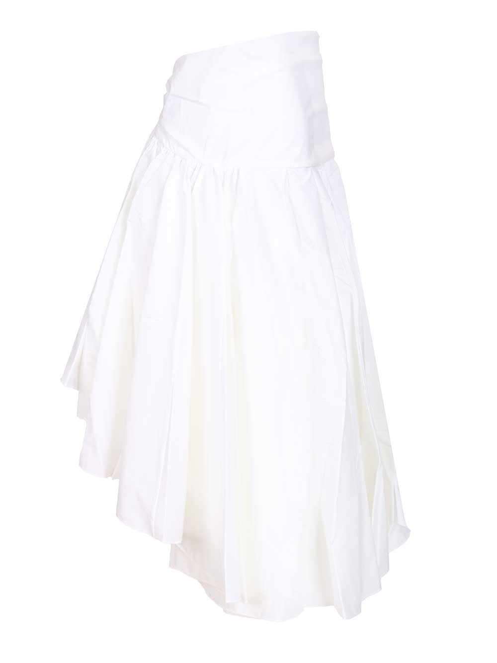 Jacquemus Women Draped Skirt With Godets JACQUEMUS