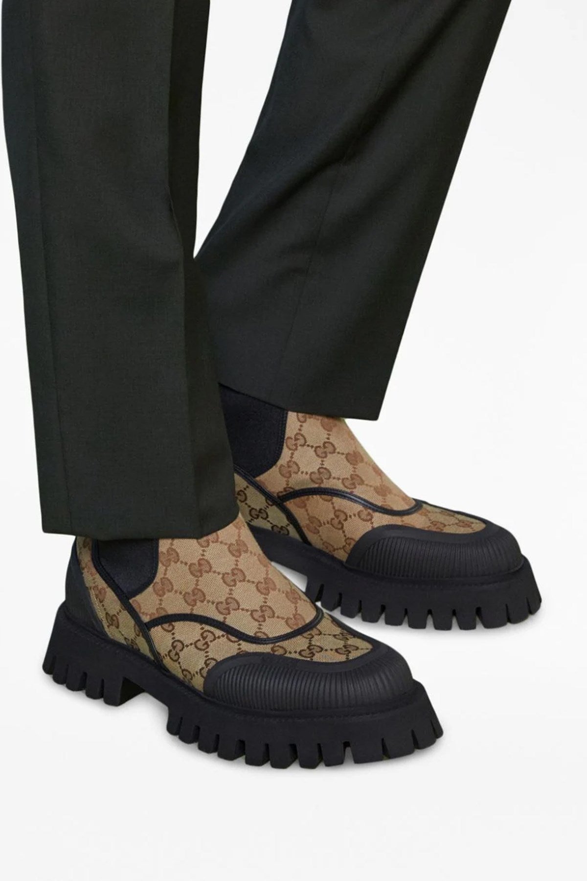 Gucci Men 'Original Gg' Ankle Boots