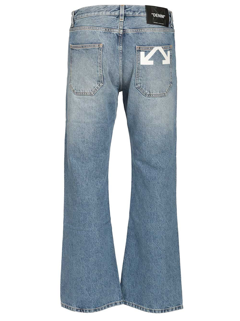 Off-White Men Half Arrow Jeans OFF-WHITE