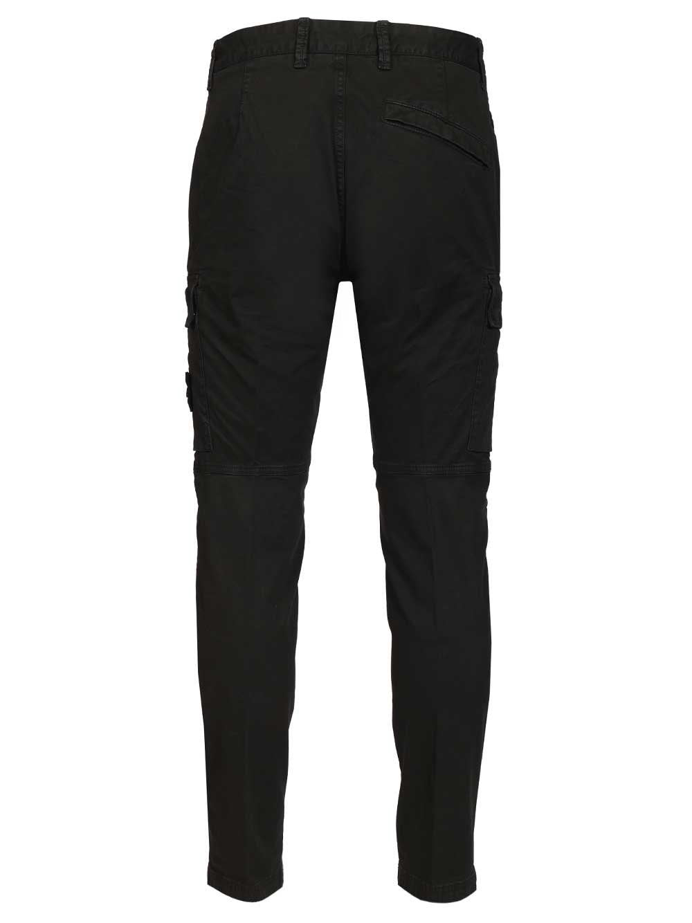 Stone Island Men Cargo Trousers In Broken Cotton Twill STONE ISLAND