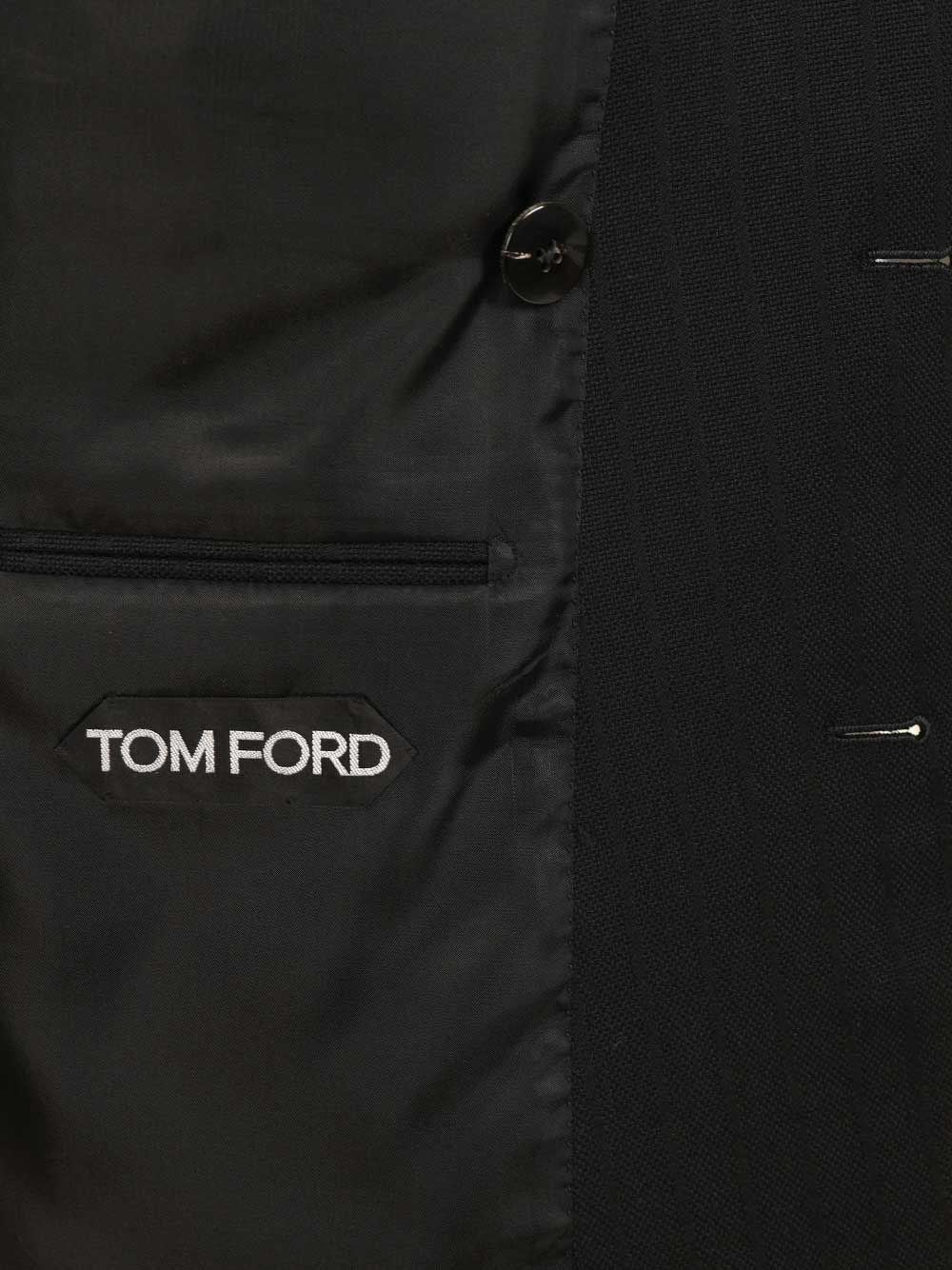 Tom Ford Men Double-Breasted Wool Blazer TOM FORD