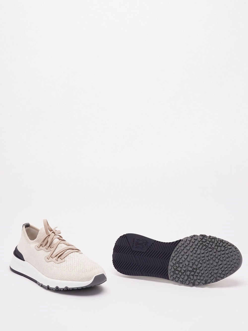Brunello Cucinelli Men Cotton Knit Sneakers BRUNELLO CUCINELLI