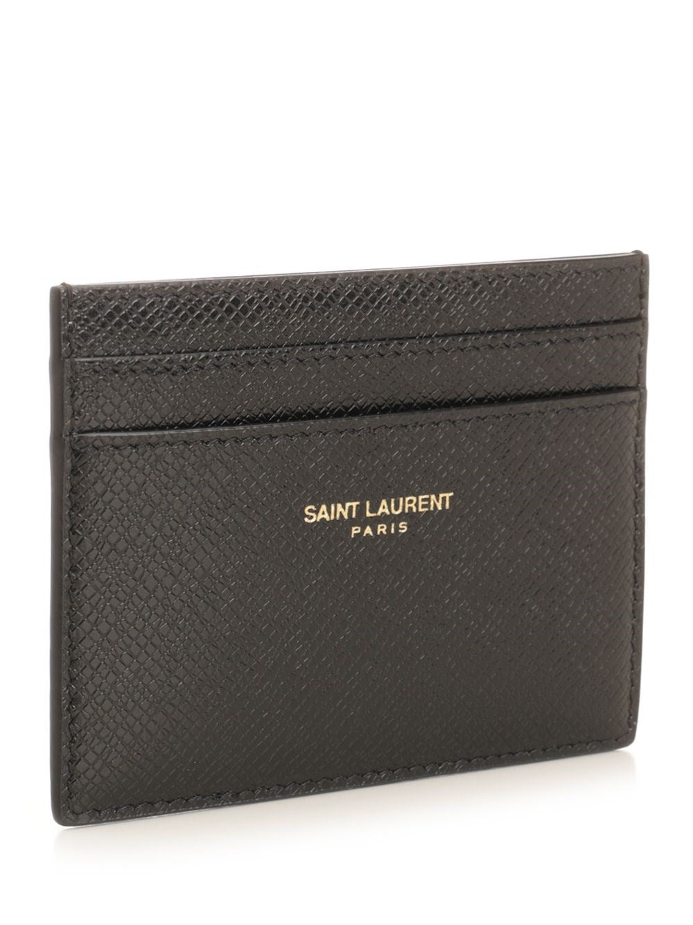 Saint Laurent Men Calfskin Card Holder SAINT LAURENT