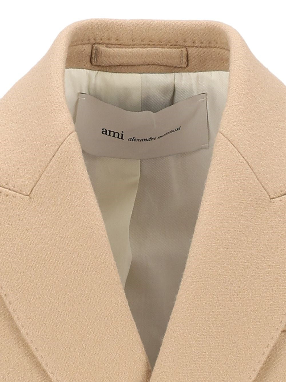Ami Men Double-Breasted Wool Coat AMI PARIS