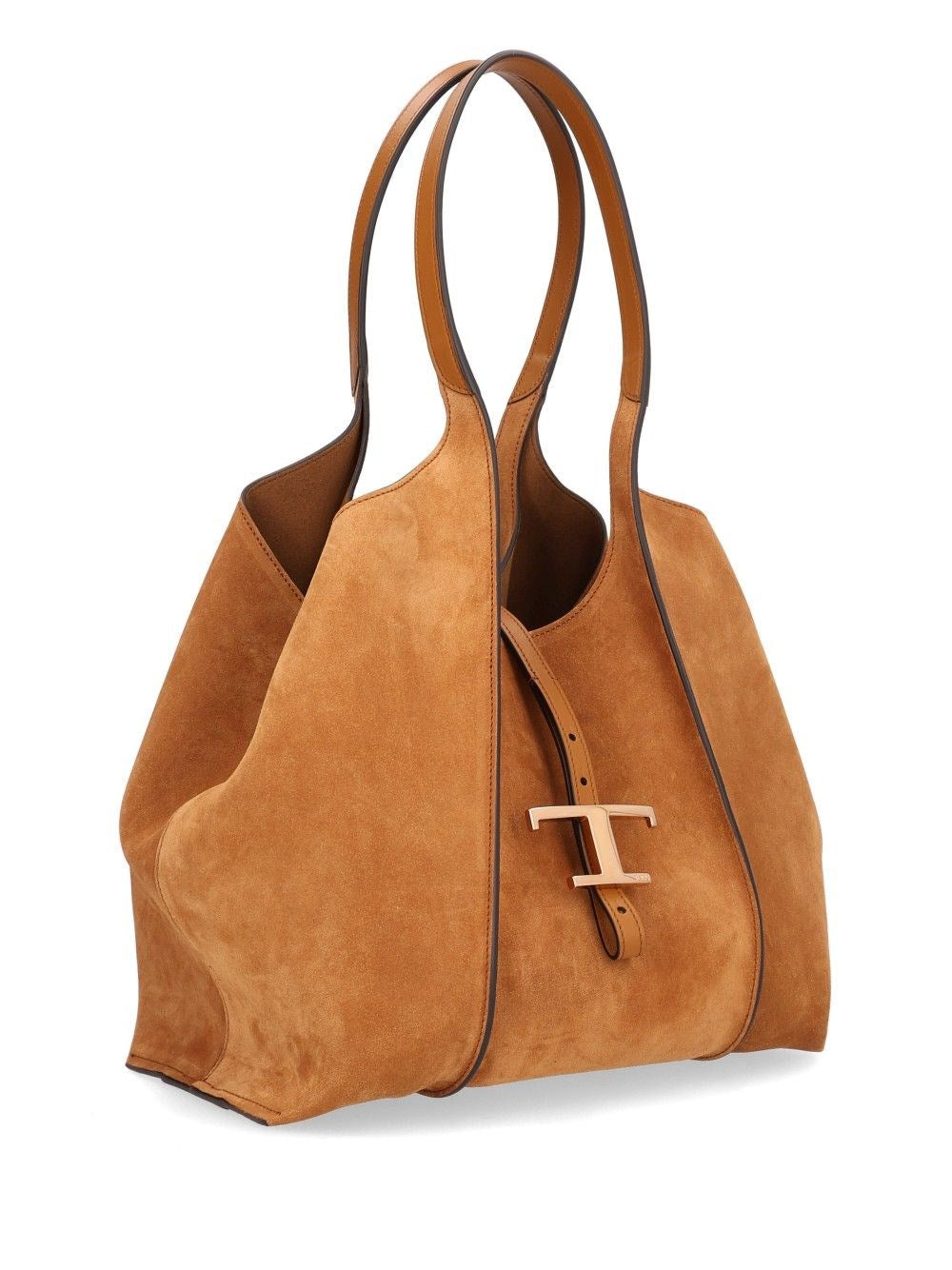 Tod's Women Small "T Timeless" Suede Bag TOD'S
