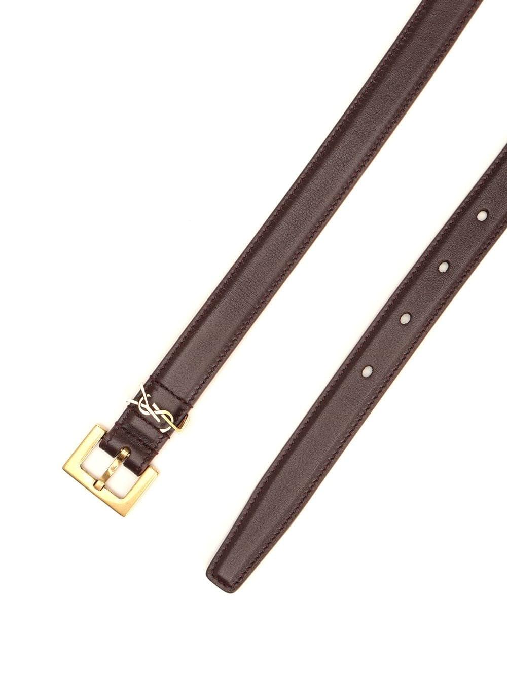 Saint Laurent Women "Cassandre" Thin Belt SAINT LAURENT