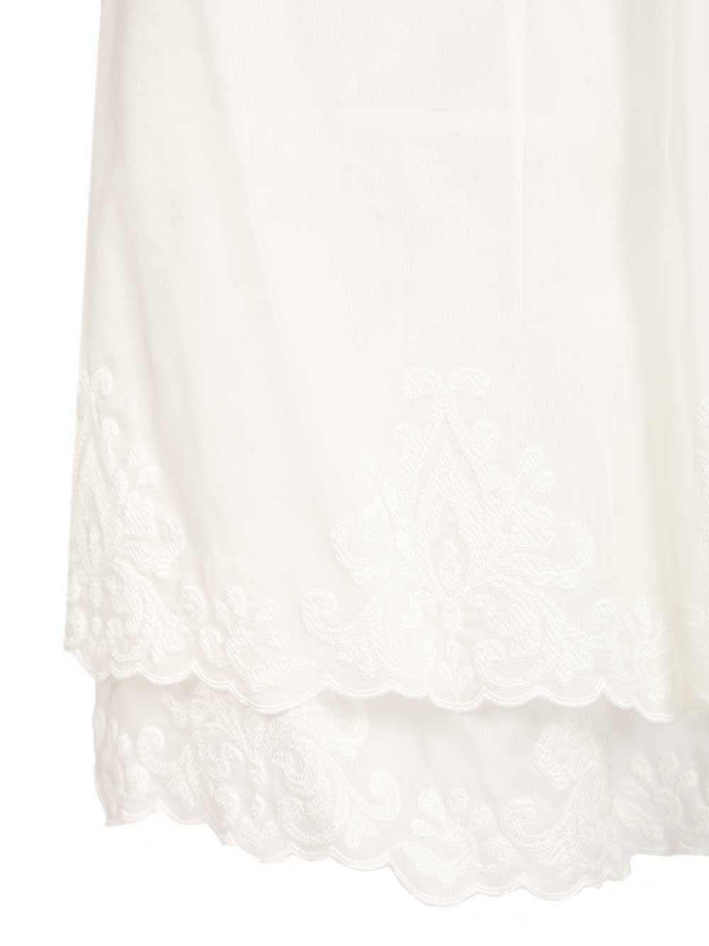 Forte_Forte Women Embroidered Voile Long Skirt FORTE FORTE