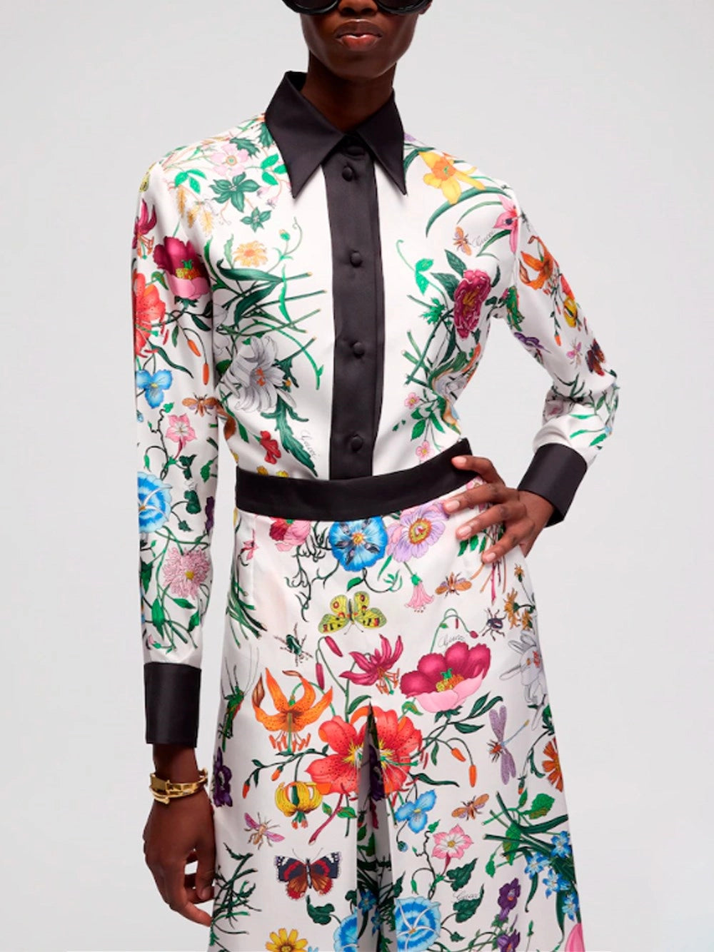 Gucci Women Flora Place Shirt GUCCI