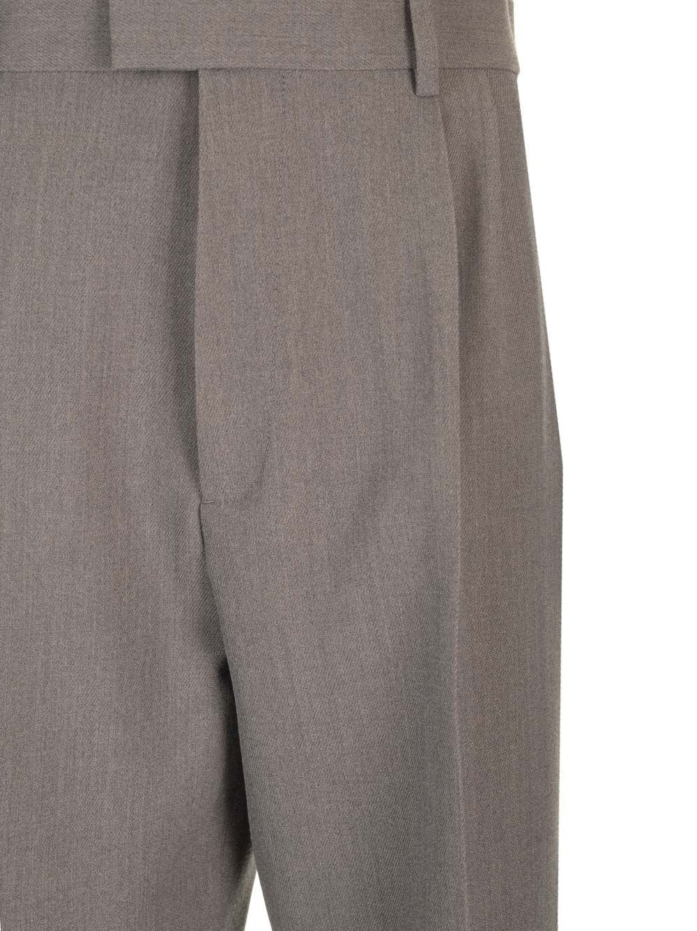 Bottega Veneta Women Stretch Wool Tricotine Trousers BOTTEGA VENETA