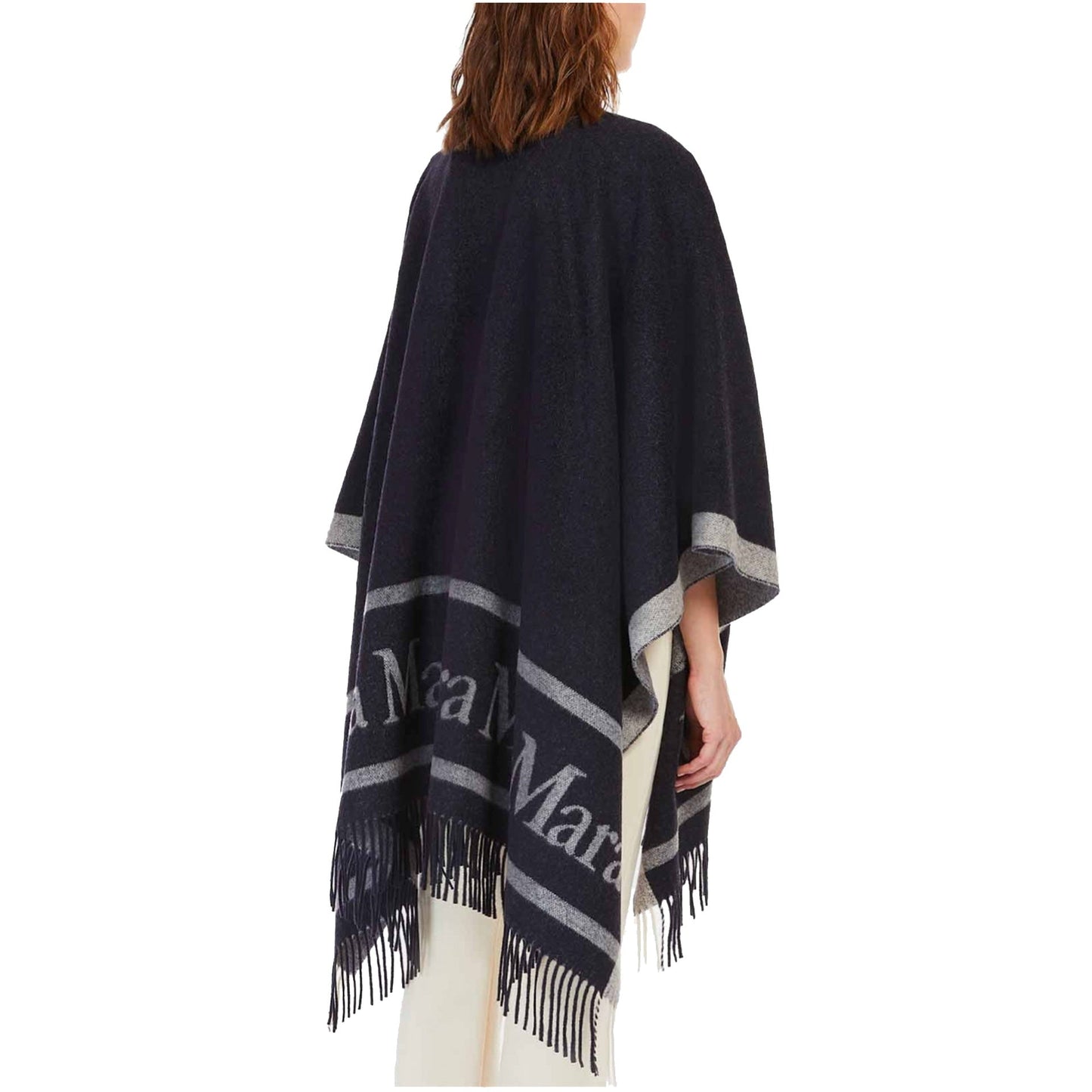 Max Mara Studio Pirania Wool Cape Women MAX MARA STUDIO