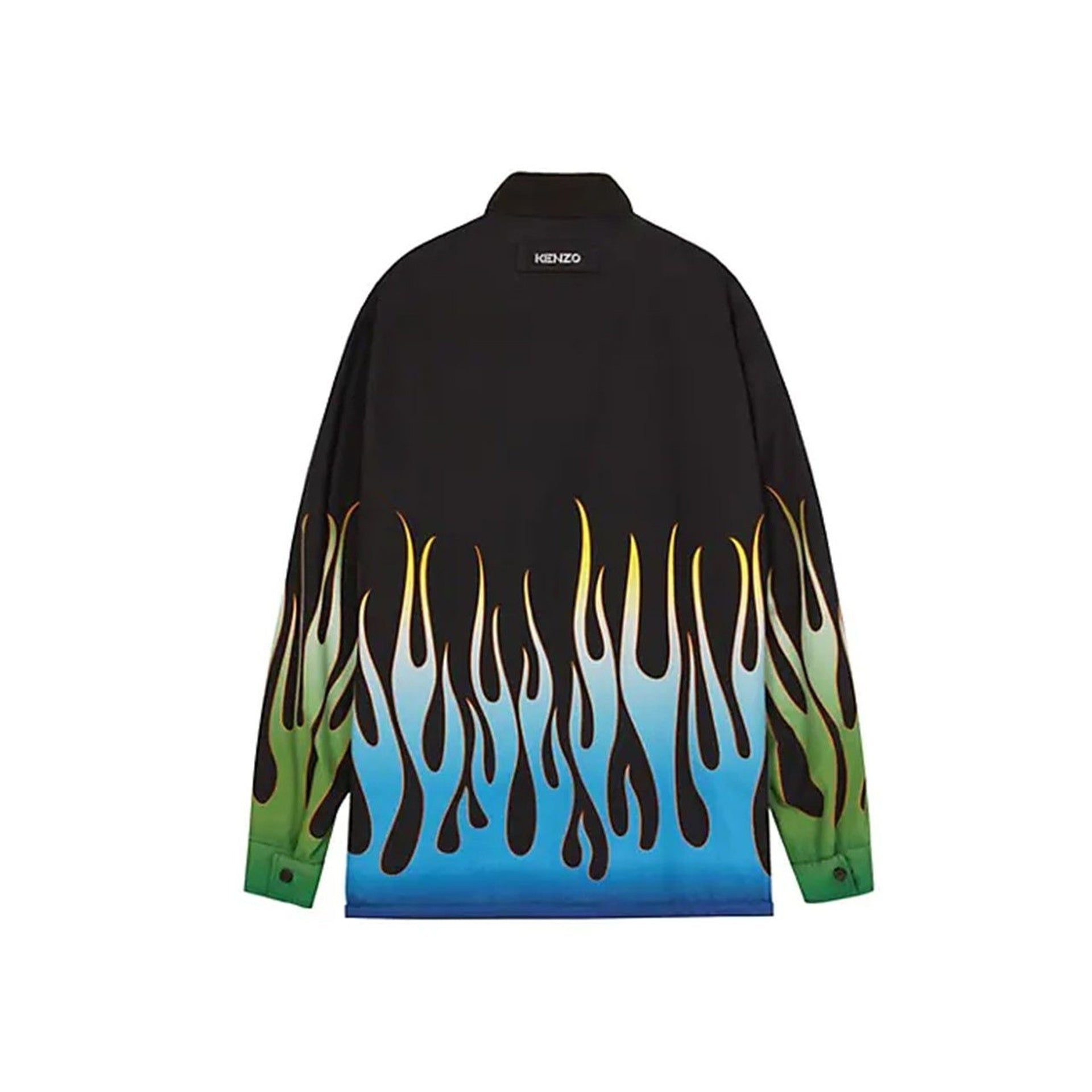 Kenzo Flame Print Reversible Jacket Men KENZO
