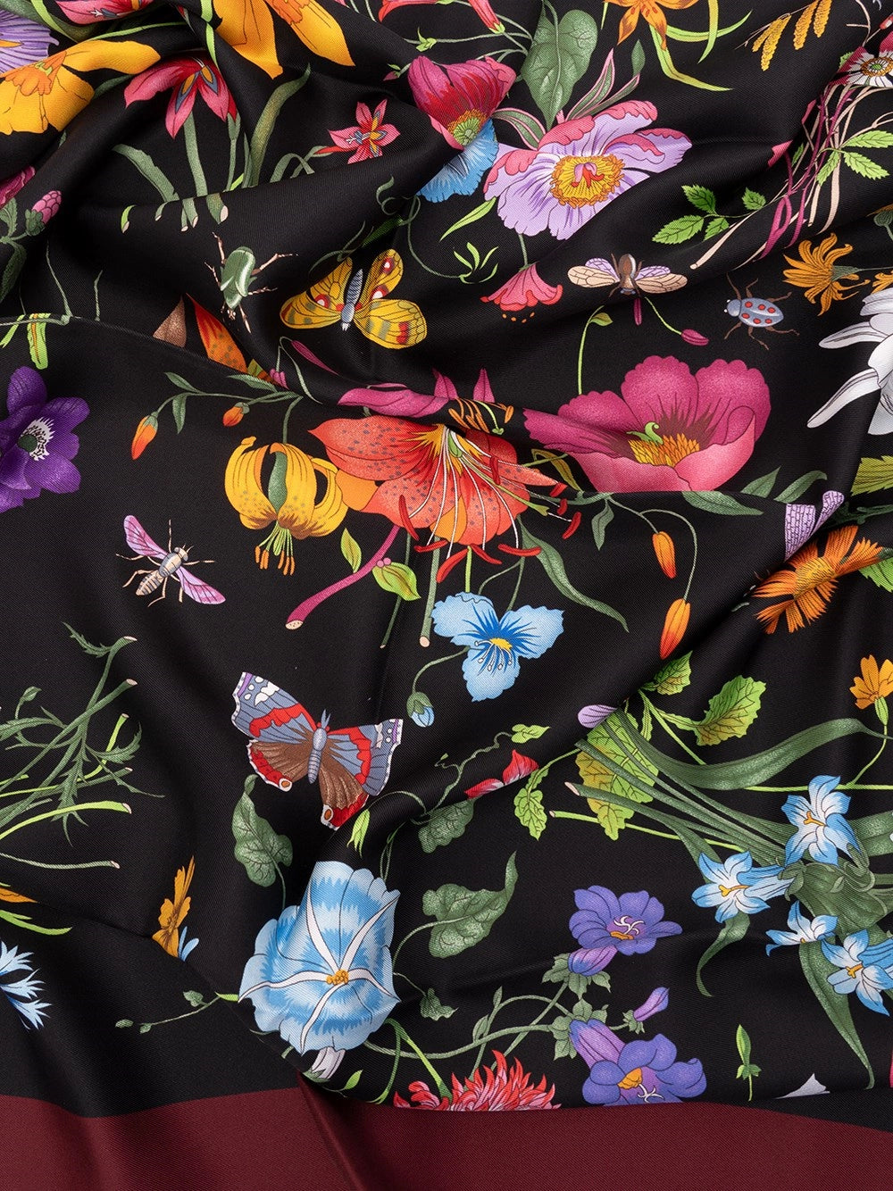 Gucci Women Printed Silk Foulard GUCCI