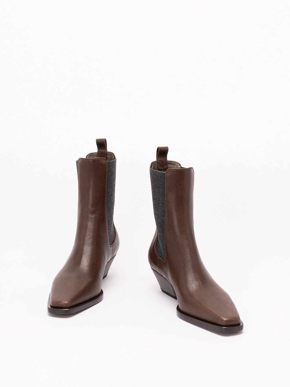 Brunello Cucinelli Women Ankle Boots With Heels