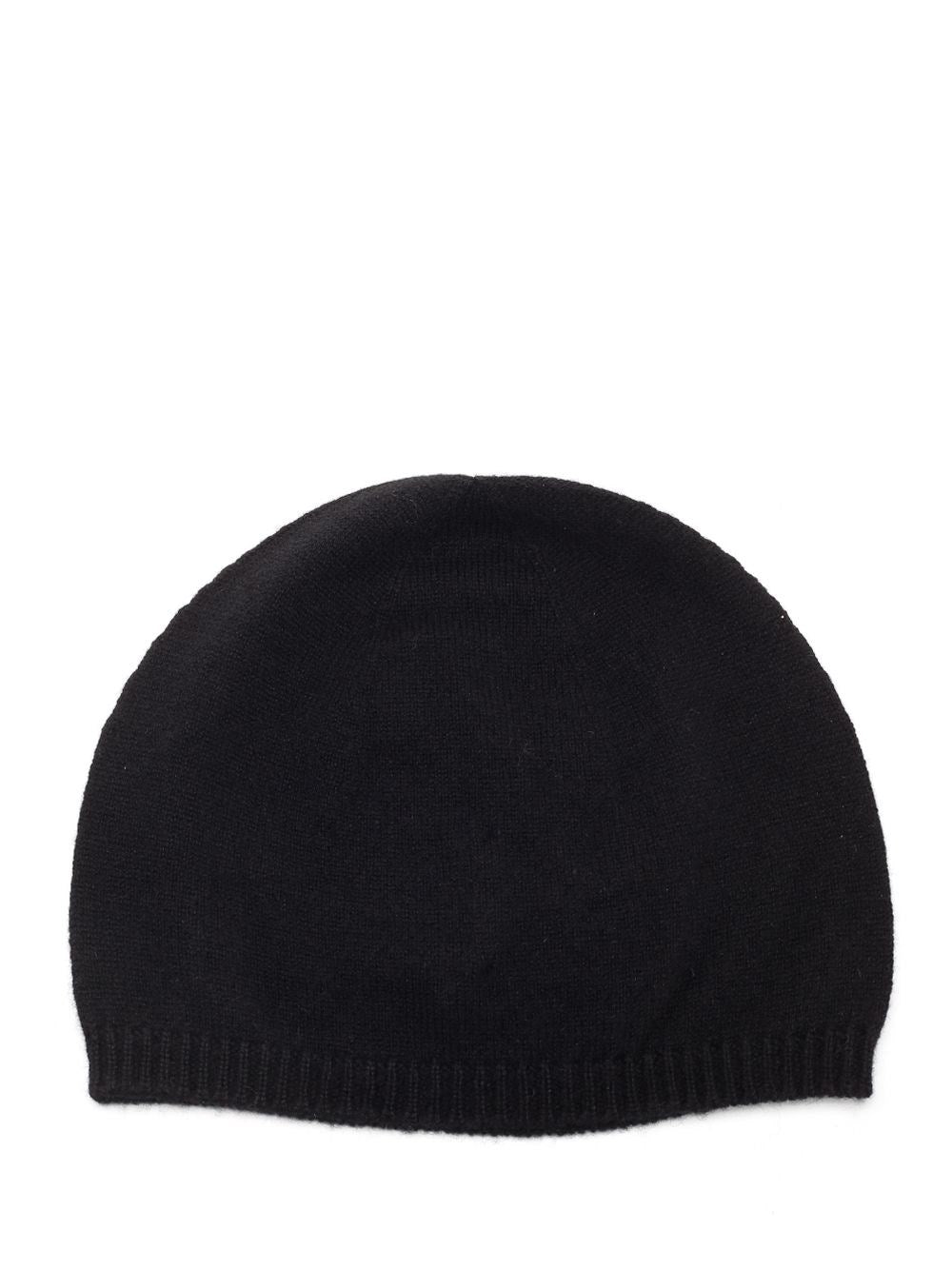 Saint Laurent Men Black Cashmere Beanie SAINT LAURENT