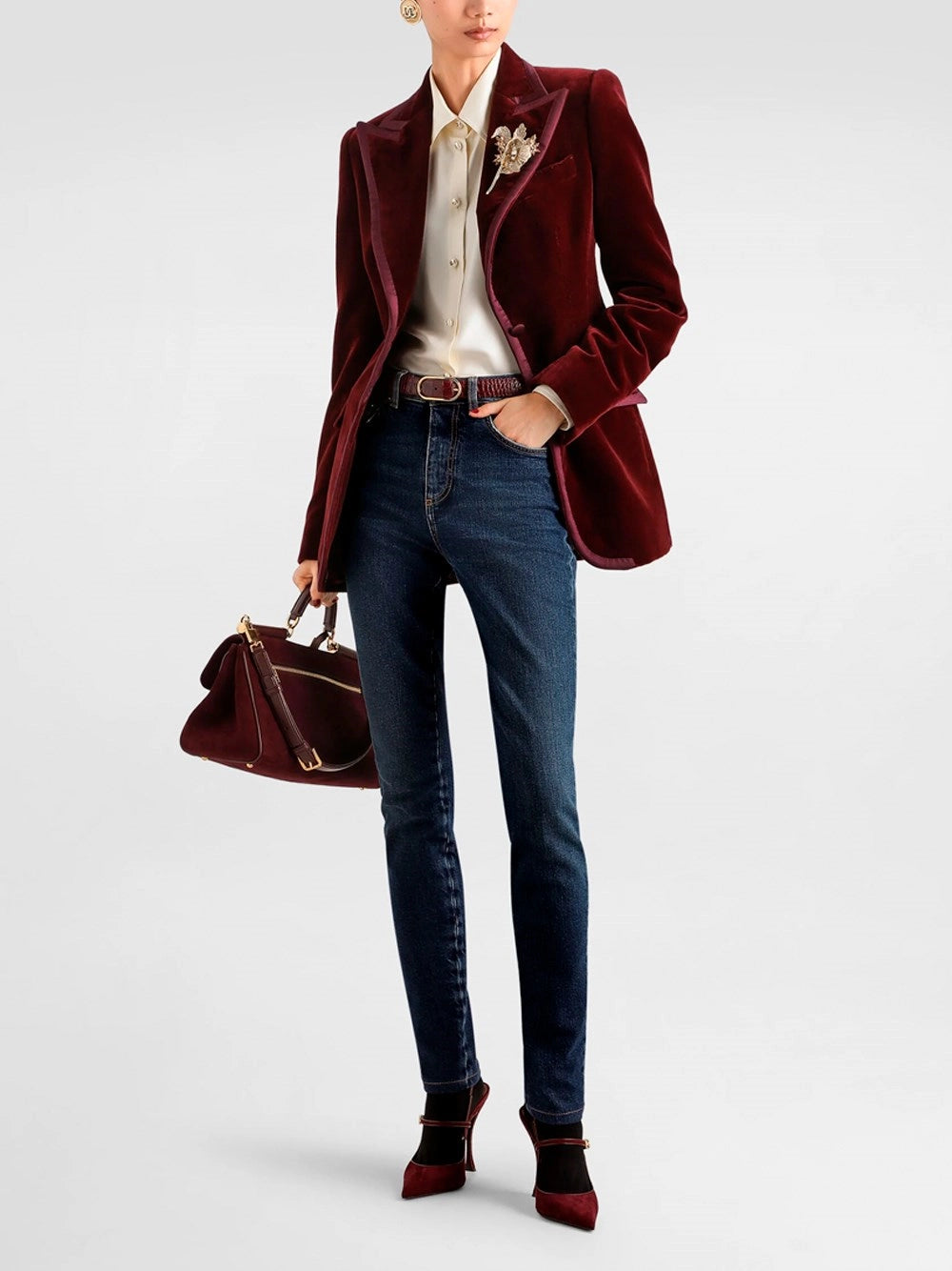 Dolce & Gabbana Women Silk Shirt DOLCE & GABBANA