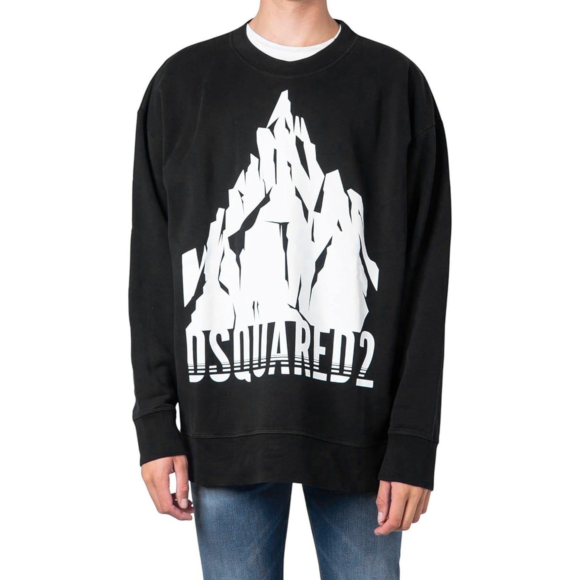 Dsquared2 Cotton Logo Sweatshirt Men DSQUARED2