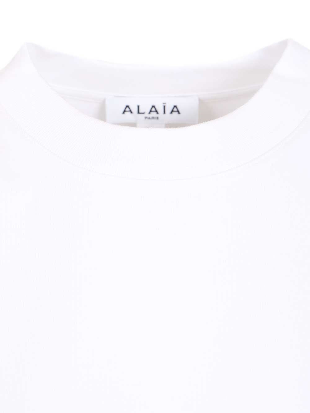Alaïa Women Layered Cotton T-Shirt