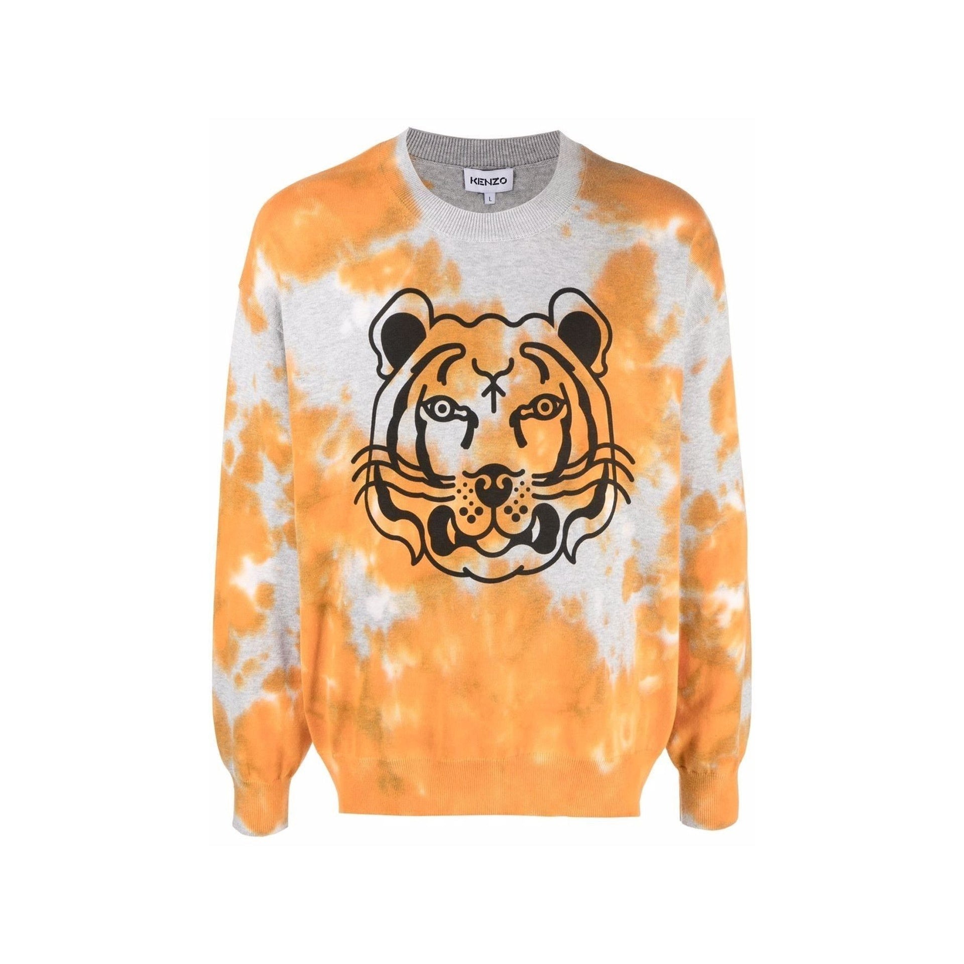 Kenzo Tie Dye Tiger Sweater Men KENZO