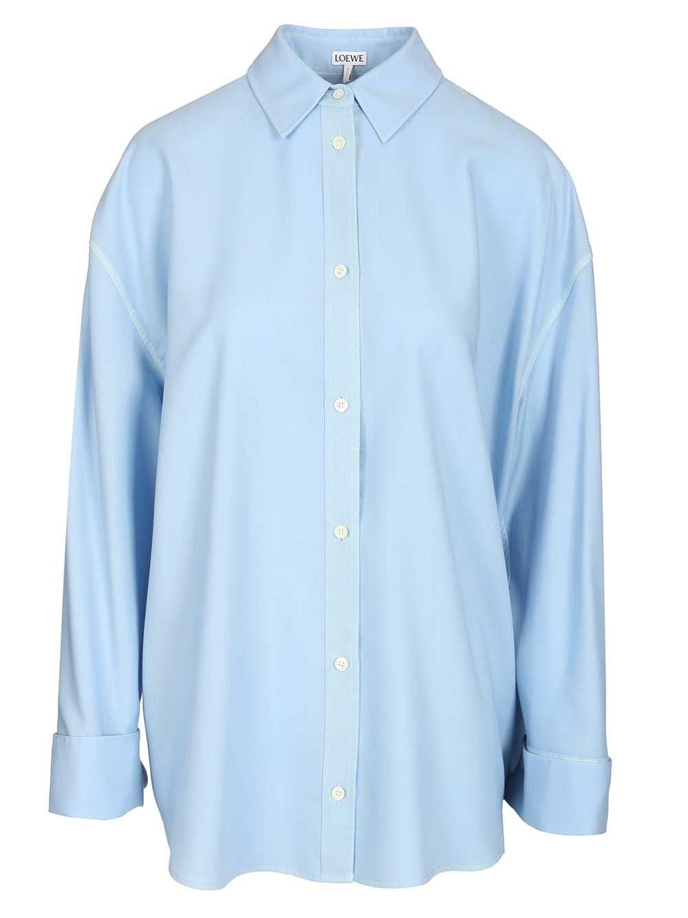 Loewe Women Wool And Silk Shirt LOEWE