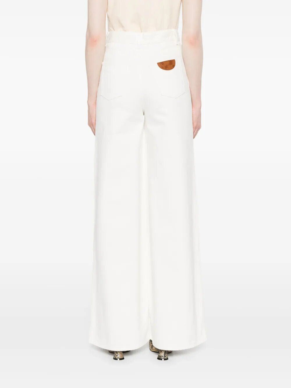 Chloe' Women Wide-Leg Jeans CHLOE