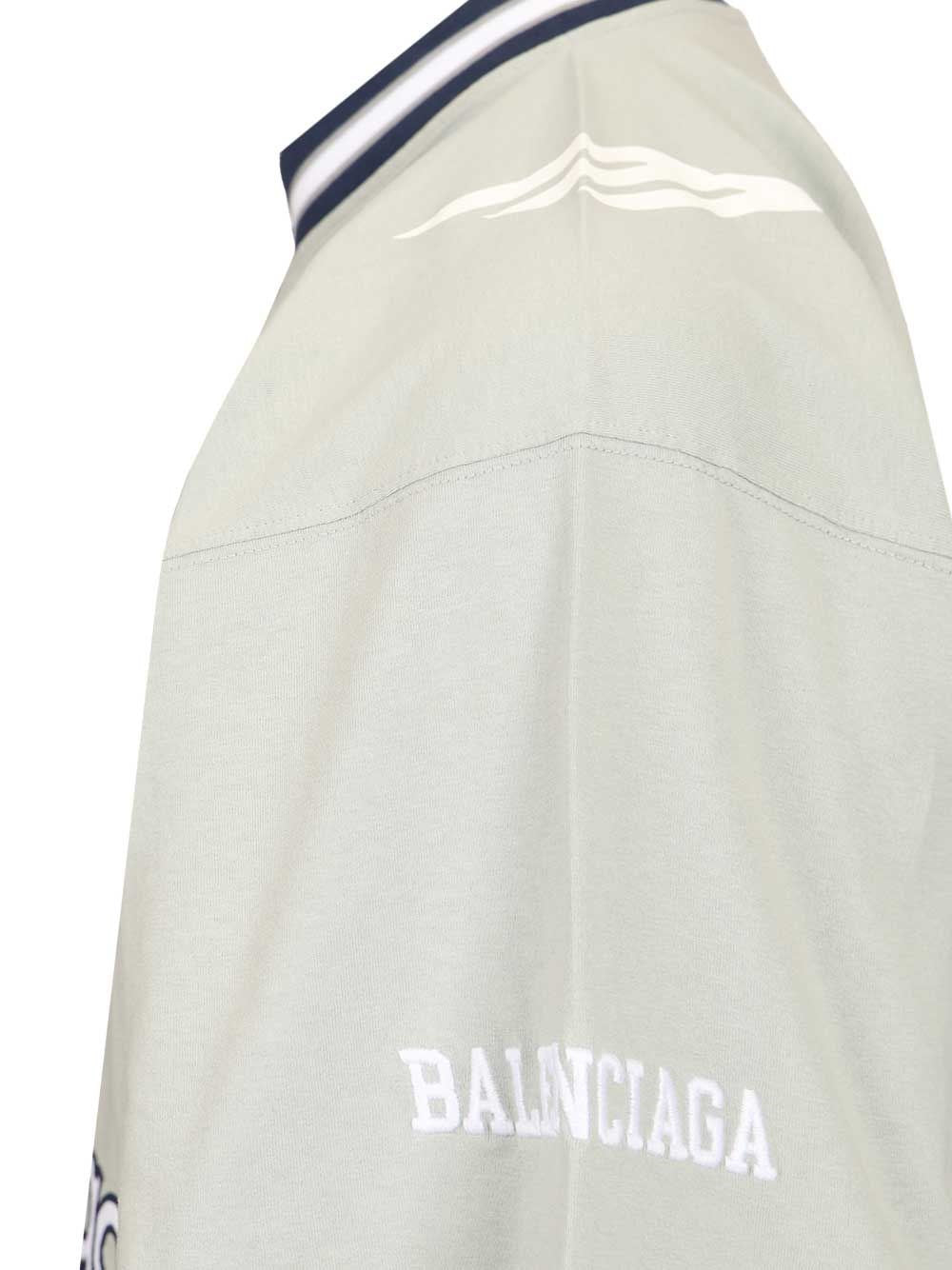 Balenciaga Men 3B Football T-Shirt BALENCIAGA