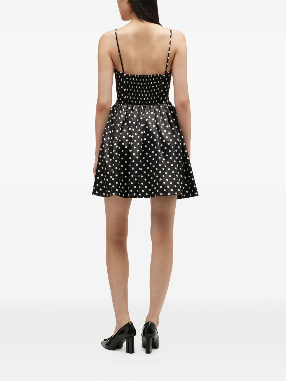Ganni Women Polka Dot Mini Dress GANNI