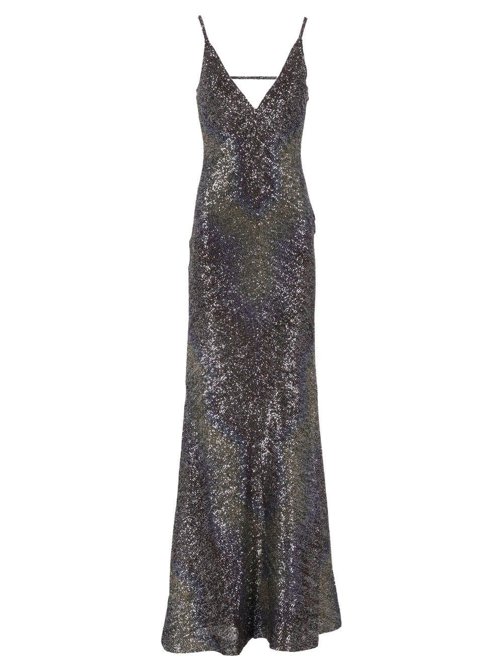 Missoni Women Long Dress With Low Back And Sequins MISSONI