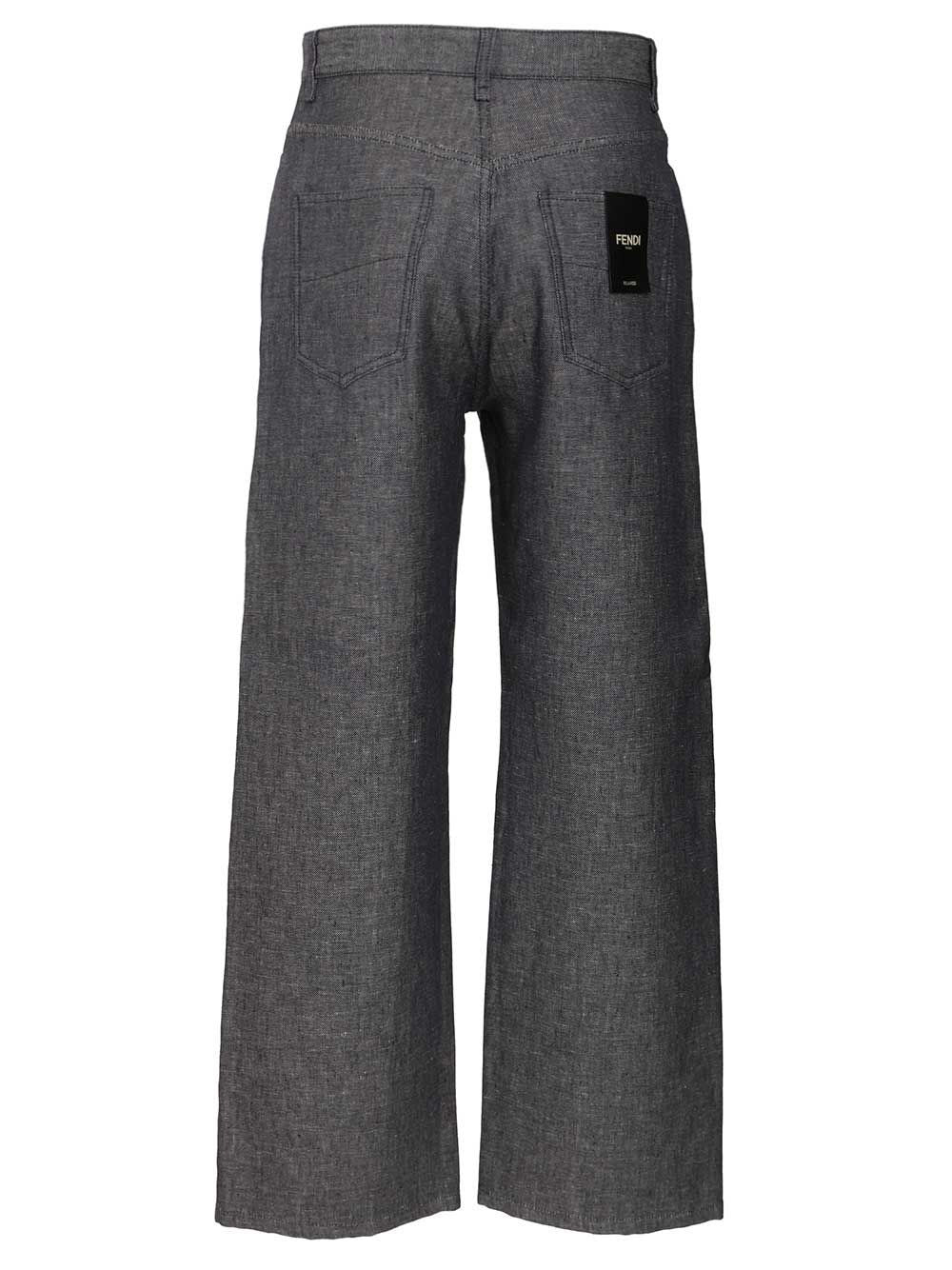 Fendi Men 5-Pocket Jeans FENDI