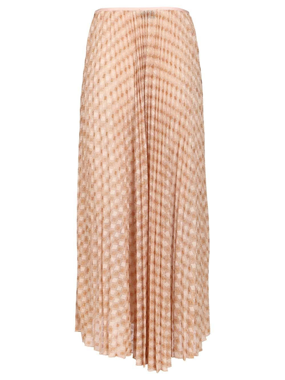 Forte_Forte Women Diamond Jersey Plisse' Skirt FORTE FORTE