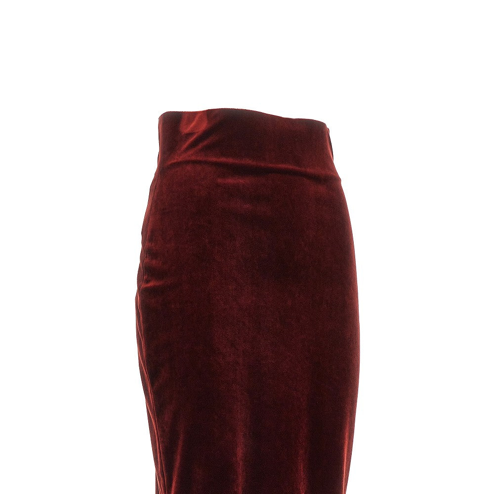 Alberta Ferretti Women Velvet Midi Skirt ALBERTA FERRETTI