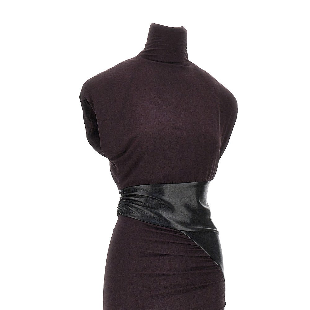 The Andamane Women Stretch Viscose Long Dress THE ANDAMANE