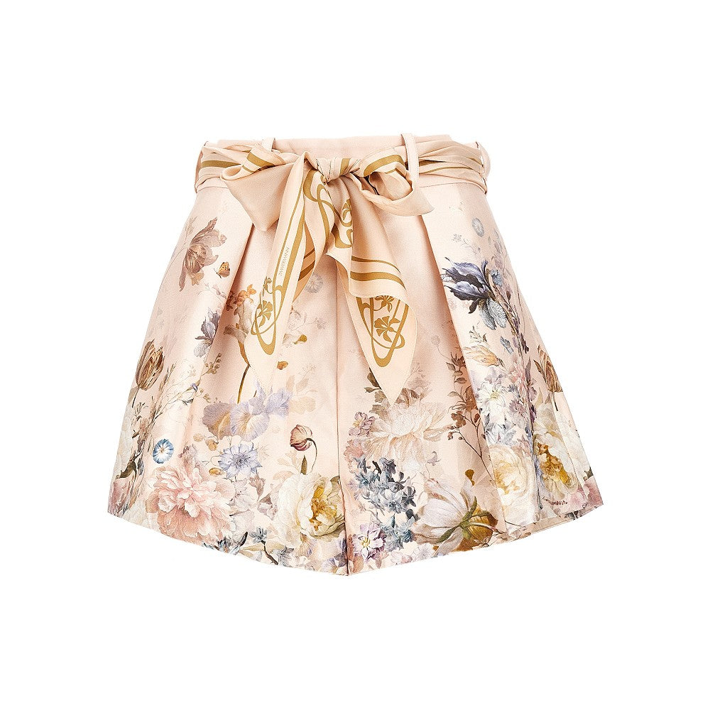 Zimmermann Women 'Valiant' Floral Twill Shorts ZIMMERMANN