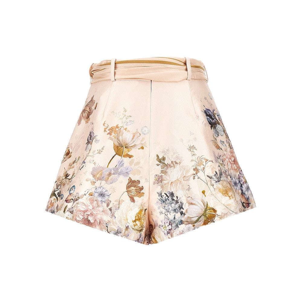 Zimmermann Women 'Valiant' Floral Twill Shorts ZIMMERMANN