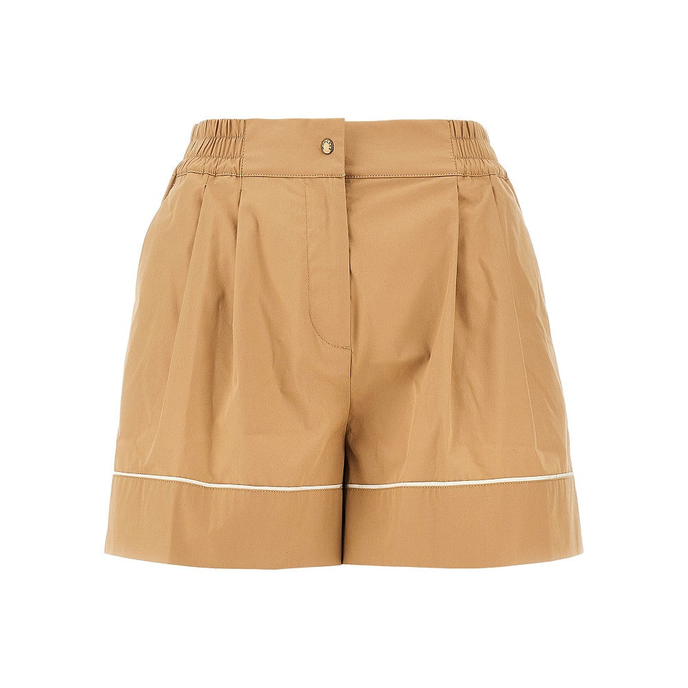 Moncler Women Cotton-Blend High-Rise Shorts MONCLER