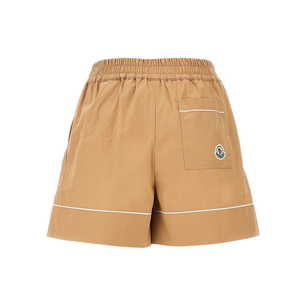 Moncler Women Cotton-Blend High-Rise Shorts MONCLER