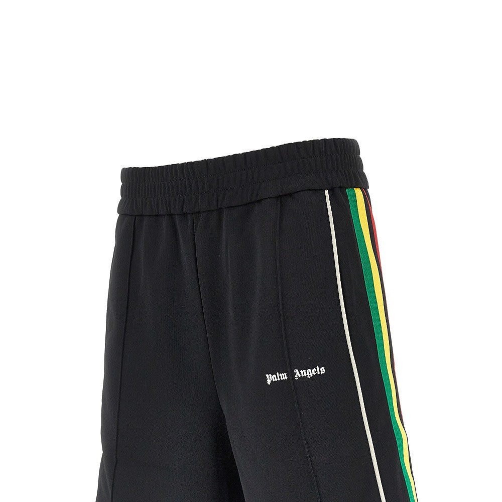 Palm Angels Men Vintage Band Classic Logo Track Shorts PALM ANGELS
