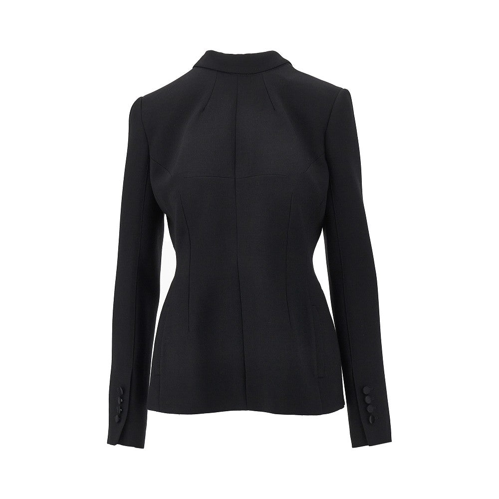 Dolce&Gabbana Women Wool Double Crepe Back To Front Jacket DOLCE & GABBANA