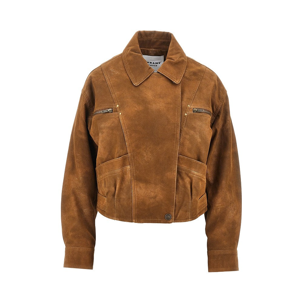 Isabel Marant Etoile Women 'Belma' Faux Leather Jacket ISABEL MARANT ETOILE