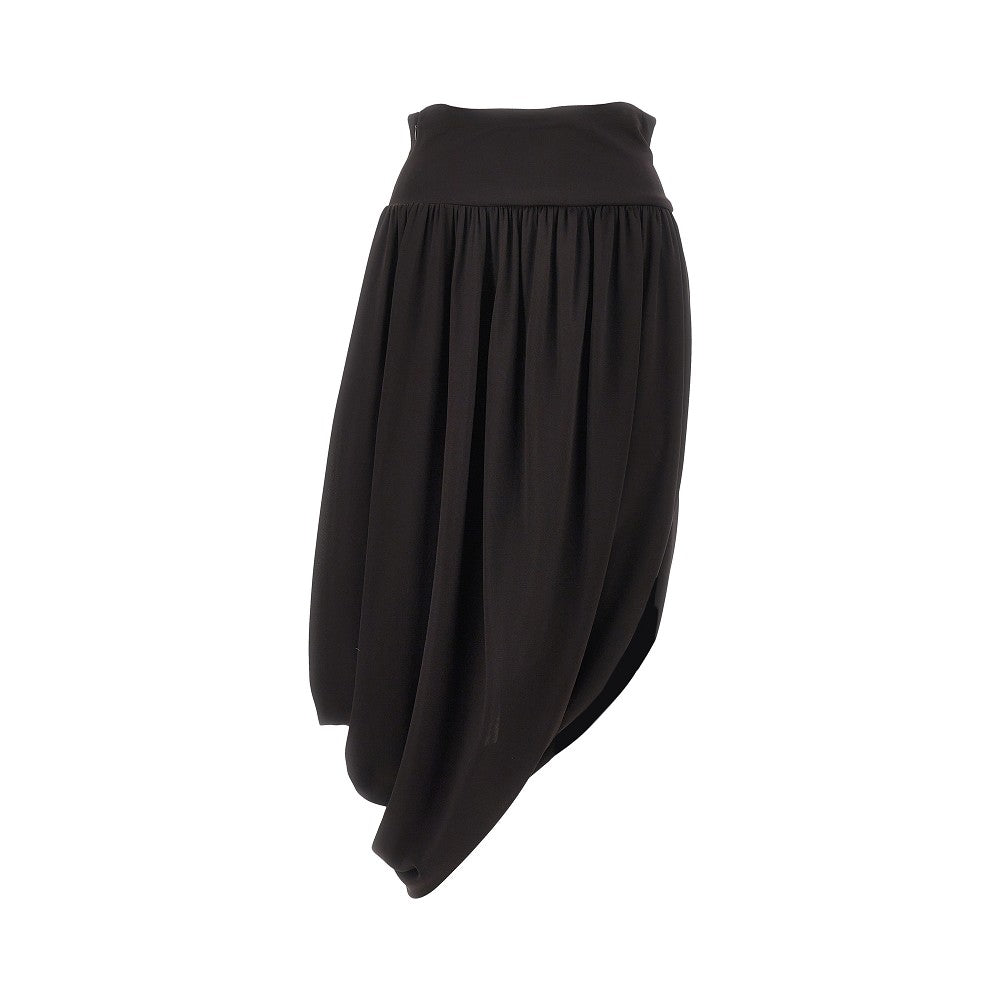 Alaia Women Draped Jersey Skirt ALAIA