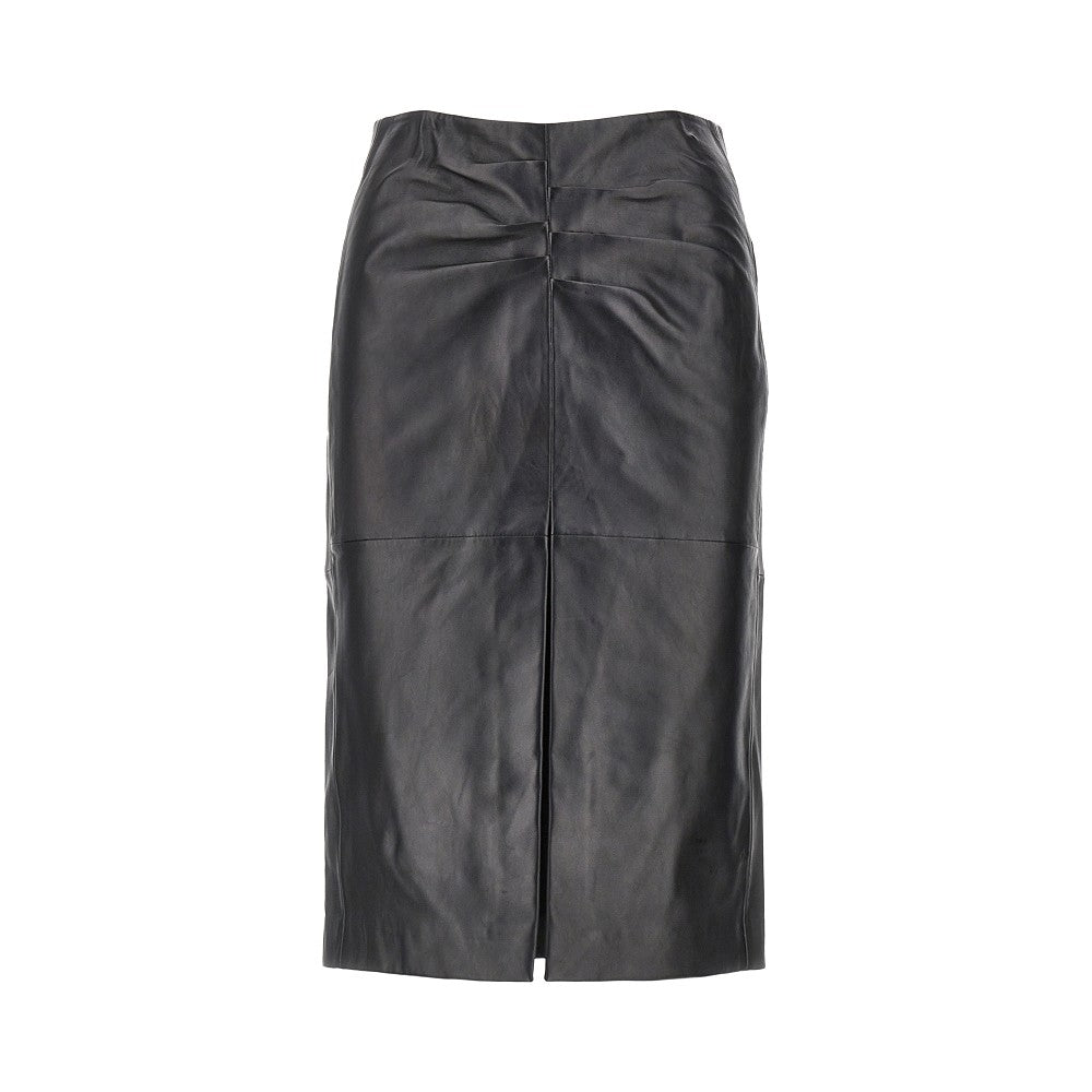 Isabel Marant Women 'Tuline' Leather Midi Skirt ISABEL MARANT