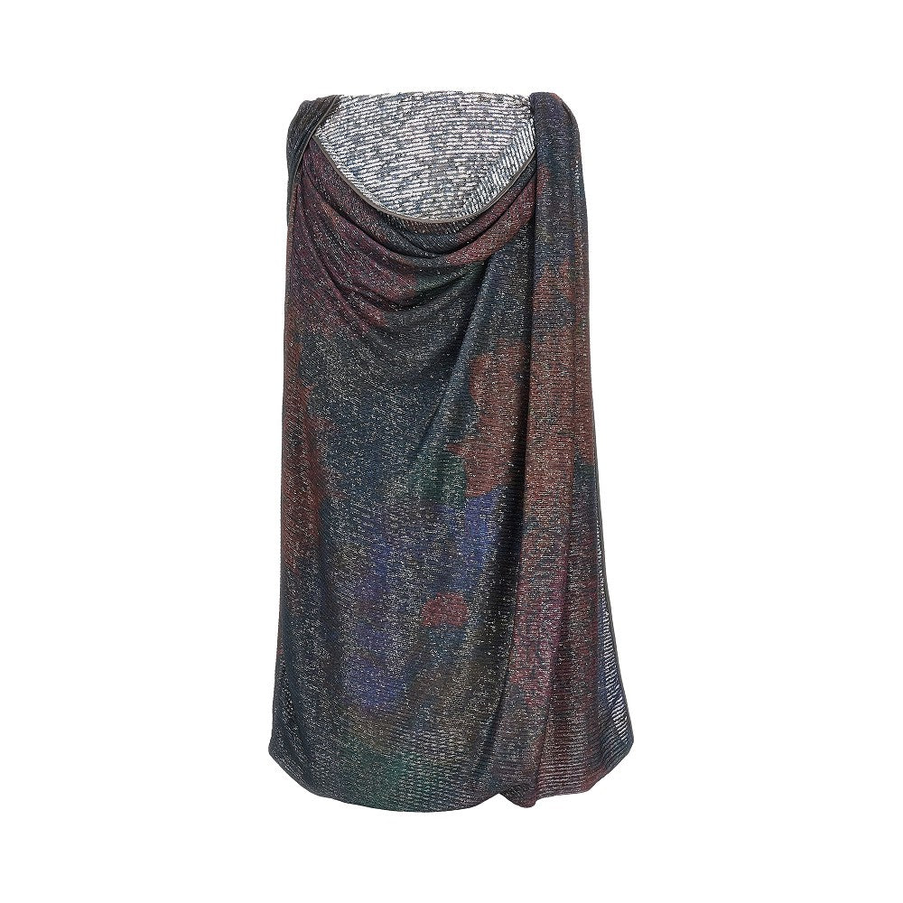 Maison Margiela Women Sequinned Draped Midi Skirt MAISON MARGIELA