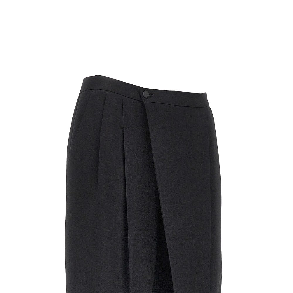 Alberta Ferretti Women Wrap-Over Satin Pants ALBERTA FERRETTI