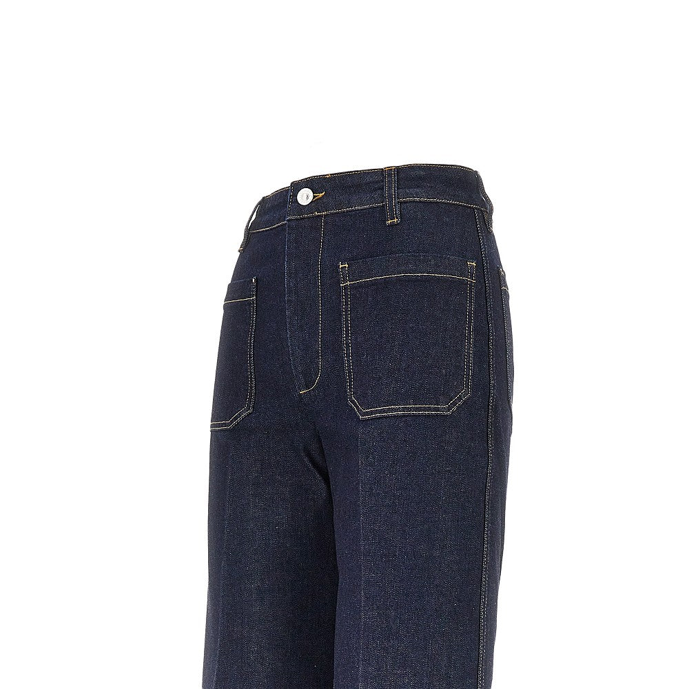 Victoria Beckham Women 'Alina' Wide Leg Jeans VICTORIA BECKHAM