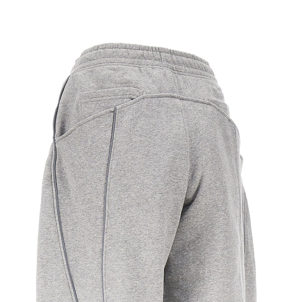 The Attico Women Mélange Cotton Jogging Pants THE ATTICO