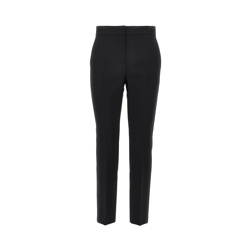 Max Mara Women Stretch Wool Canvas Cropped Pants MAX MARA